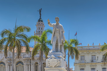 Parque Central in Havana Cuba