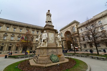 Fototapeta premium ミラノの美術館と宮殿