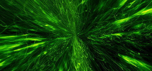 green abstract background