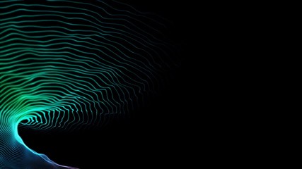 multi-colored spiral structure. place for text. seamless loop.alfa channel