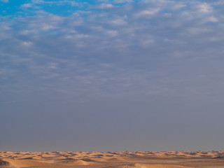 Douz-Tunisia, Sahara desert in southern Tunisia, sand dunes