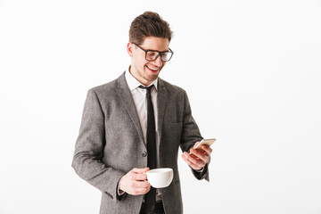 Portrait of a smiling young businessman