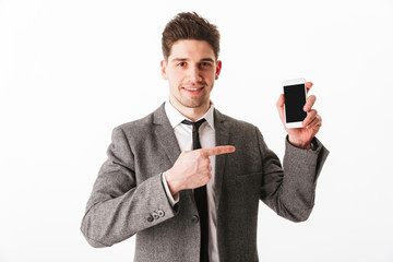 Portrait of a smiling young businessman