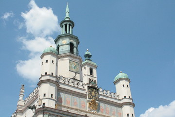 Fototapeta na wymiar City hall, Poznan, Poland