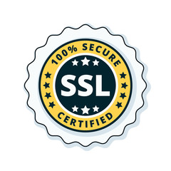 SSL Certified label illustration