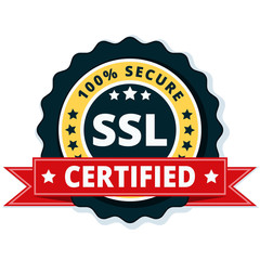 SSL Certified label illustration