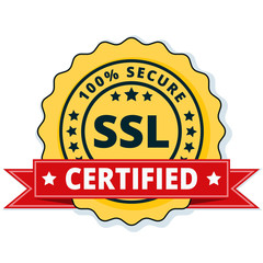SSL Certified label illustration