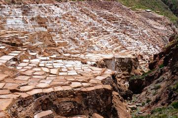 Peru, Salineras de Maras in the Sacred Valley