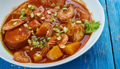 Chicken Shrimp Sausage Gumbo