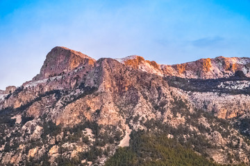 Soller valley landscapes, Serra Tramuntana, Majorca (Mallorca), Balearic Islands, Spain