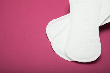 Woman hygiene protection with copy space for text.