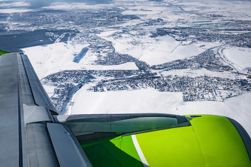 airplane view window