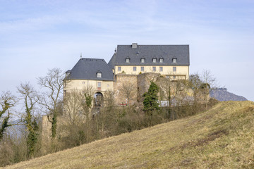 Fototapeta na wymiar Ebernburg castle Bad Muenster am Stein Ebernburg, Germany