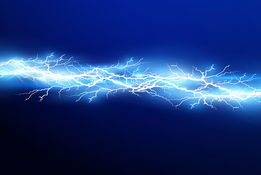A set of lightning Magic and bright light effects. Vector illustration. Discharge electric current. Charge current. Natural phenomena. Energy effect illustration. Bright light flare and sparks