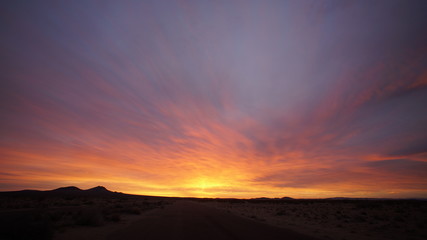 Obraz na płótnie Canvas Desert Sunrise