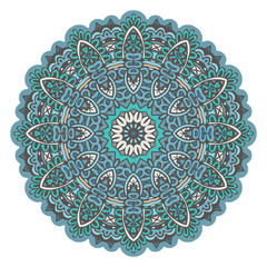 star snowflake mandala ornamental lace pattern.