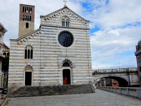 La chiesa di Santo Stefano a Genova