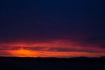 Fototapeta premium Desert Sunrise