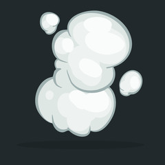 illustrator clouds smoke