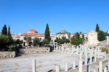 city view of Athens, Greece