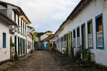 Streets of Paraty, Rio de Janeiro, Brazil