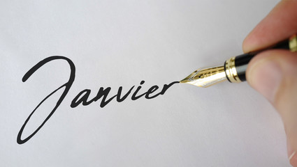 janvier stylo plume