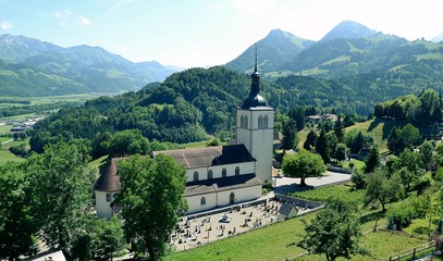 St. Theodule Church, Gruyères, Switzerland