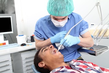 Fototapeta premium Dentist