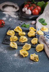 ravioli with spinach and ricotta