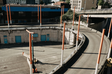Naklejka premium Highway exit