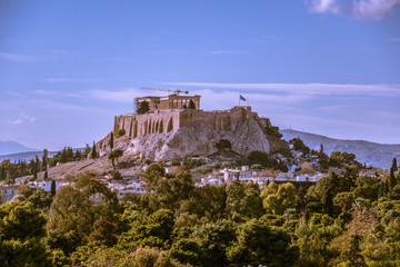 Fototapeta na wymiar Acropolis Athens