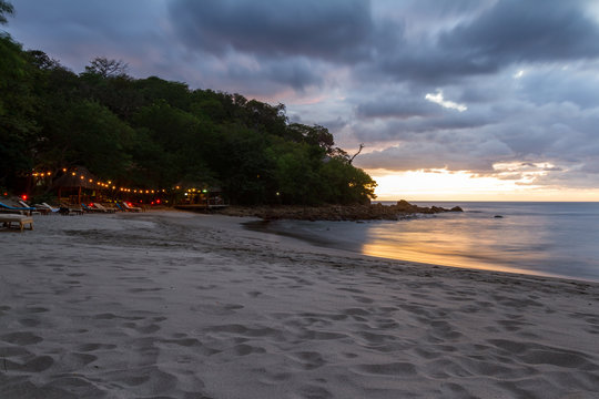 Sunset at the beach