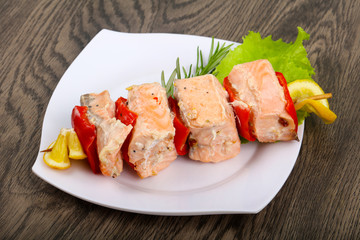Salmon Skewer