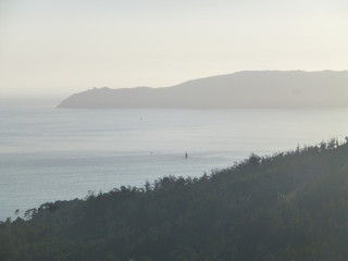 Naturaleza y paisaje en Ézaro, pueblo de Galicia  de Dumbría, en la provincia de La Coruña...