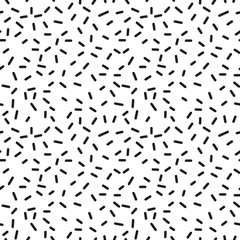 Universal vector seamless pattern of simple elements