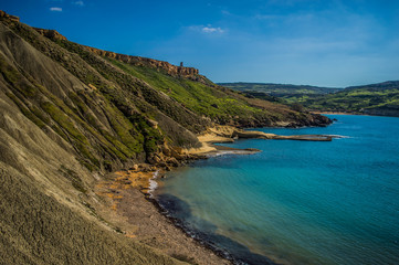 Fototapeta premium Għajn Tuffieħa Bay, Malta