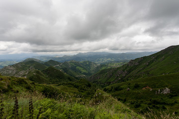 Naklejka premium Landscape of Asturias, Spain