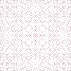 Abstract floral geometric pattern. Seamless beautiful pattern.