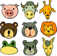 illustration icon animal