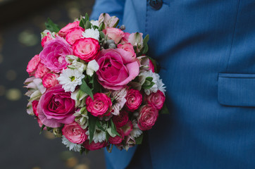 bouquet, rose, flower, roses, wedding, flowers, pink, love, red, white, bunch, floral, green, gift, bridal, decoration, nature, isolated, bride, celebration, blossom, petal, beauty, purple, anniversar