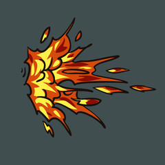 illustrator 2d fire