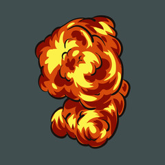 illustrator 2d fire