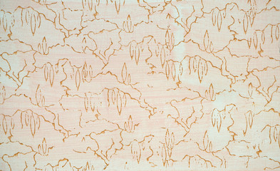 old drawing background on the wall