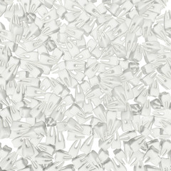 The texture of the molars