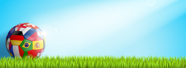 soccer background © HeGraDe