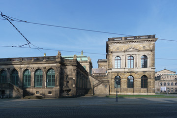 Fototapeta na wymiar Dresden old town