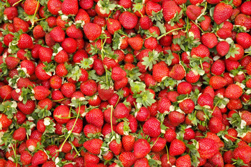 Spring summer detox fruit vegetable diet. Close up of harvest pile. Supermarket stand of clean and shiny vegetables / fruits assortment. Healthy eating concept.