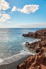 Beautiful landscape of Lanzarote Island