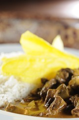 Stroganoff Beef and cream