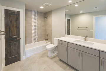 Fototapeta na wymiar Luxury Modern Bathroom